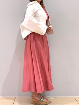 「Lui's（ルイス）のアイテム（その他アウター）」を使った、五十嵐 あやさん（レディース・160cm）の冬コーディネート