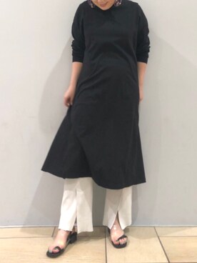 「Lui's（ルイス）のアイテム（ワンピース/ドレス）」を使った、五十嵐 あやさん（レディース・160cm）の春コーディネート