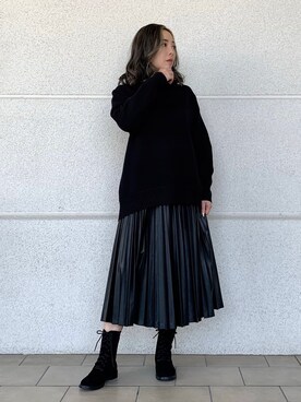 五十嵐 あやさん（レディース・160cm）の秋コーディネート