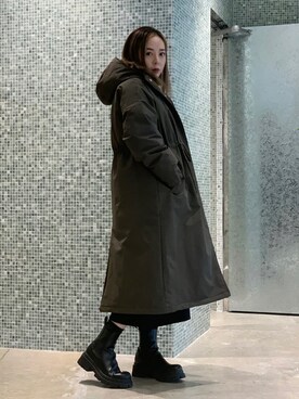 「Lui's（ルイス）のアイテム（その他アウター）」を使った、五十嵐 あやさん（レディース・160cm）の秋コーディネート