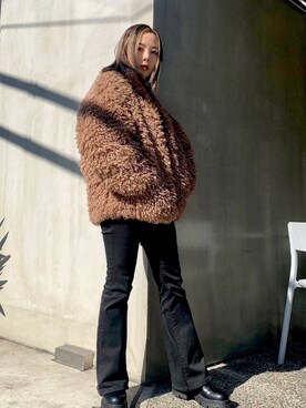 「CLANE（クラネ）のアイテム（ジャケット/アウター）」を使った、五十嵐 あやさん（レディース・160cm）の秋コーディネート