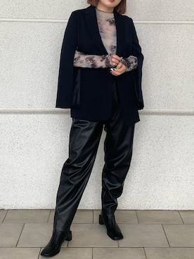 五十嵐 あやさん（レディース・159cm）の春コーディネート