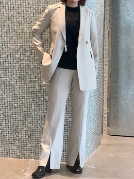 「CLANE（クラネ）のアイテム（トップス）」を使った、五十嵐 あやさん（レディース・159cm）の春コーディネート