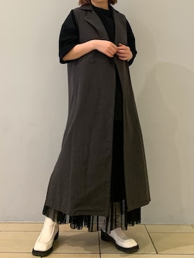 五十嵐 あやさん(レディース・159cm)の春コーディネート