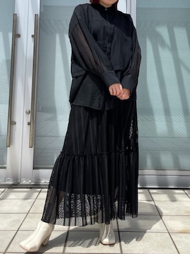 五十嵐 あやさん(レディース・159cm)の春コーディネート