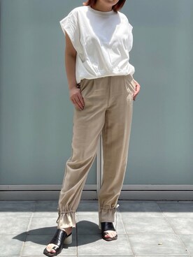 五十嵐 あやさん（レディース・159cm）の夏コーディネート