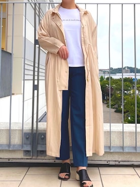 五十嵐 あやさん（レディース・159cm）の夏コーディネート