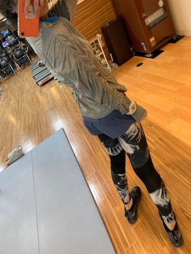 「adidas by Stella McCartney（アディダスバイステラマッカートニー）のアイテム（ジャケット/アウター）」を使った、nananaさん（レディース・156cm）の春コーディネート