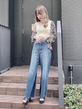 Nanamiさん（レディース・155cm）の春コーディネート