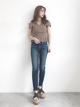 Nanamiさん（レディース・155cm）の夏コーディネート