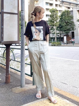 Nanamiさん（レディース・155cm）の夏コーディネート