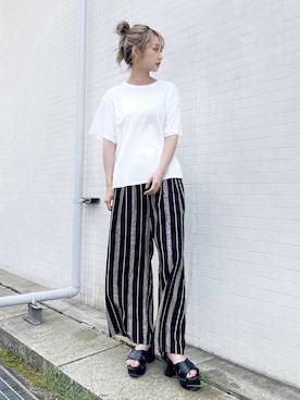 Nanamiさん（レディース・155cm）の夏コーディネート