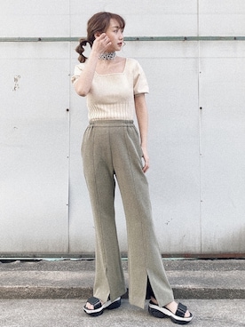 Nanamiさん（レディース・155cm）の夏コーディネート