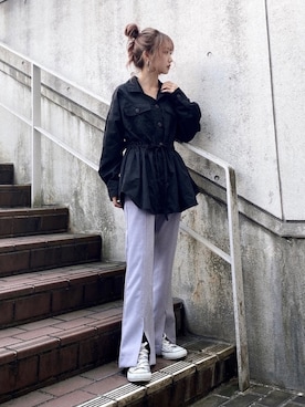 Nanamiさん（レディース・155cm）の秋コーディネート