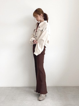 Nanamiさん（レディース・155cm）の秋コーディネート