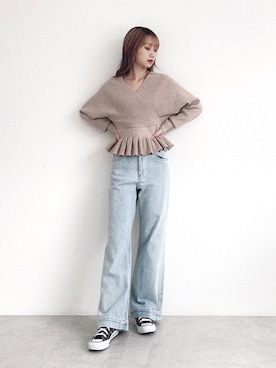 Nanamiさん(レディース・155cm)の秋コーディネート