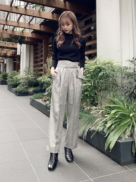 Nanamiさん(レディース・155cm)の秋コーディネート