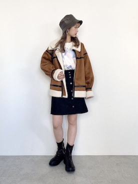 Nanamiさん（レディース・155cm）の秋コーディネート