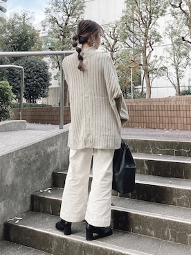 Nanamiさん(レディース・155cm)の冬コーディネート