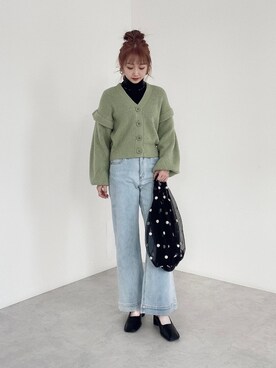 Nanamiさん(レディース・155cm)の冬コーディネート