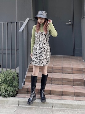 Nanamiさん(レディース・155cm)の冬コーディネート