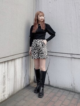 Nanamiさん（レディース・155cm）の冬コーディネート