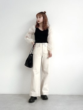 Nanamiさん（レディース・155cm）の春コーディネート