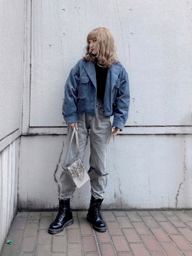 Nanamiさん(レディース・155cm)の春コーディネート