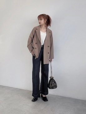 Nanamiさん（レディース・155cm）の春コーディネート