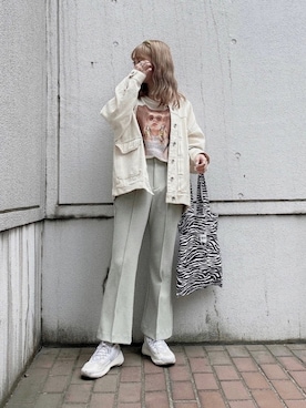 Nanamiさん（レディース・155cm）の春コーディネート