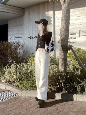 「shein」｜Nanamiさん（レディース・155cm）の春コーディネート