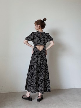 「FREE'S MART（フリーズマート）のアイテム（アクセサリー）」を使った、Nanamiさん（レディース・155cm）の春コーディネート