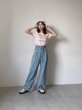 Nanamiさん（レディース・155cm）の夏コーディネート