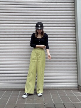 「shein」｜Nanamiさん（レディース・155cm）の夏コーディネート