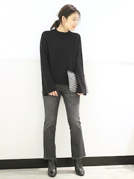 「6397（シックススリーナインセブン）のアイテム」を使った、IBUさん（レディース・161cm）の夏コーディネート