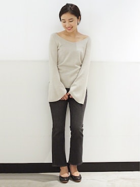 「アイテム（その他シューズ）」を使った、IBUさん（レディース・161cm）の秋コーディネート