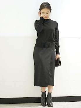 「CINOH（チノ）のアイテム」を使った、IBUさん（レディース・161cm）の秋コーディネート