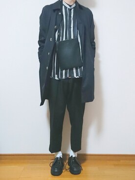 「Journal Standard TRISECT（トライセクト）のアイテム（ジャケット/アウター）」を使った、boshigeさん（メンズ・175cm）の冬コーディネート