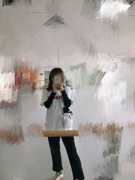 「休闲」｜「アイテム（財布/小物）」を使った、qxy123さん（レディース・162cm）の秋コーディネート