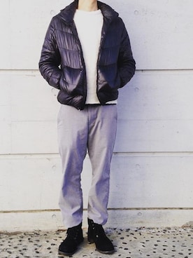 luuunabeさん（メンズ・172cm）の冬コーディネート