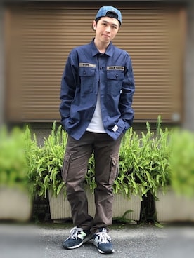 「new balance 996」｜Sebastian yangさん（メンズ・172cm）の春コーディネート