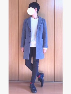 くまさん（メンズ・169cm）の冬コーディネート