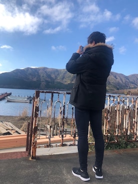 かとぱんさん（メンズ・174cm）の冬コーディネート