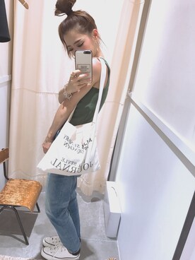 e.urachanさん（レディース・153cm）の夏コーディネート