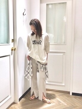 tomocoさん（レディース・158cm）の春コーディネート