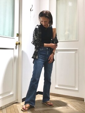 tomocoさん（レディース・158cm）の春コーディネート