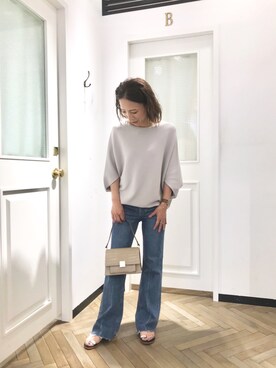 tomocoさん（レディース・158cm）の春コーディネート