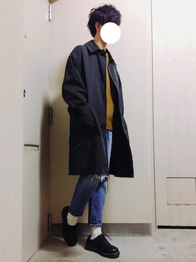 「COMME CA ISM（コムサイズム）のアイテム」を使った、reposukeさん（メンズ・173cm）の春コーディネート