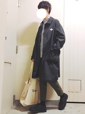 「COMME CA ISM（コムサイズム）のアイテム」を使った、reposukeさん（メンズ・173cm）の春コーディネート