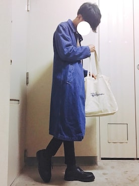 「RAGEBLUE（レイジブルー）のアイテム（チノパンツ）」を使った、reposukeさん（メンズ・173cm）の春コーディネート